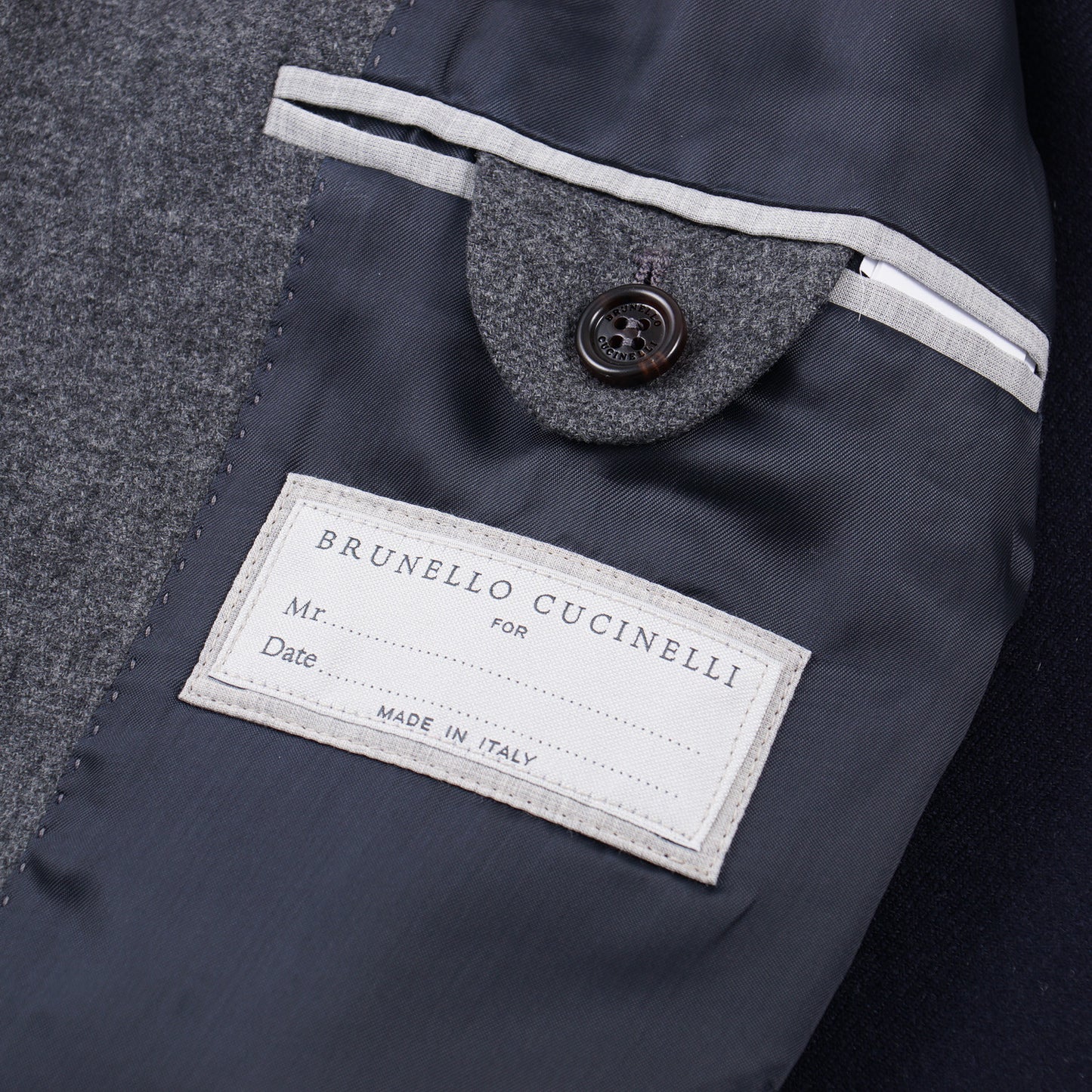Brunello Cucinelli Mid-Weight Cashmere Peacoat - Top Shelf Apparel