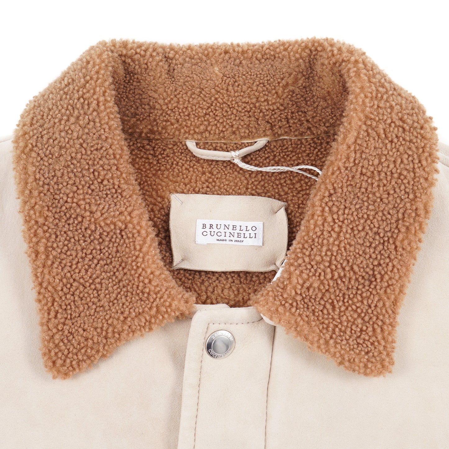 Brunello Cucinelli Shearling Leather Field Jacket - Top Shelf Apparel