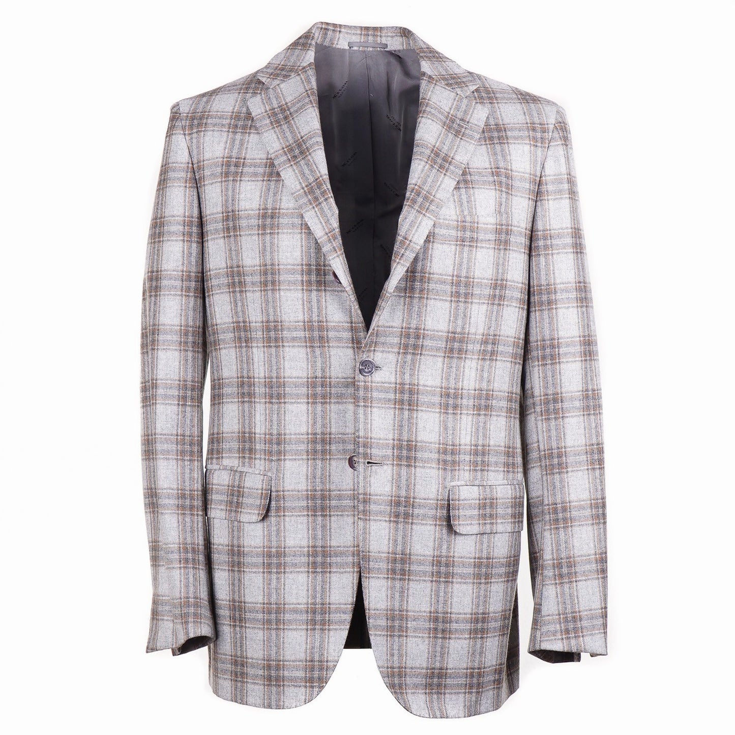 Kiton Layered Check Cashmere Sport Coat - Top Shelf Apparel