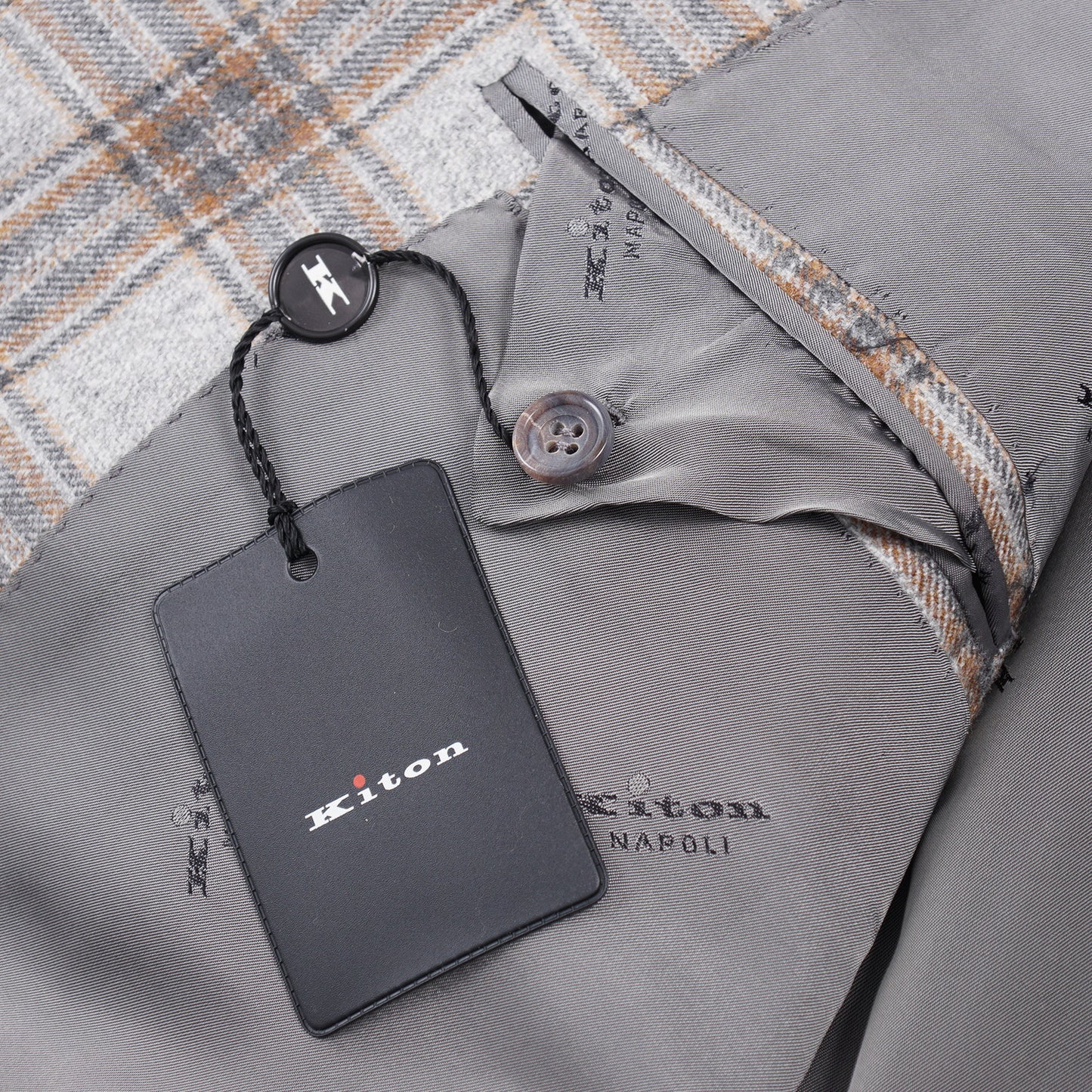 Kiton Layered Check Cashmere Sport Coat - Top Shelf Apparel