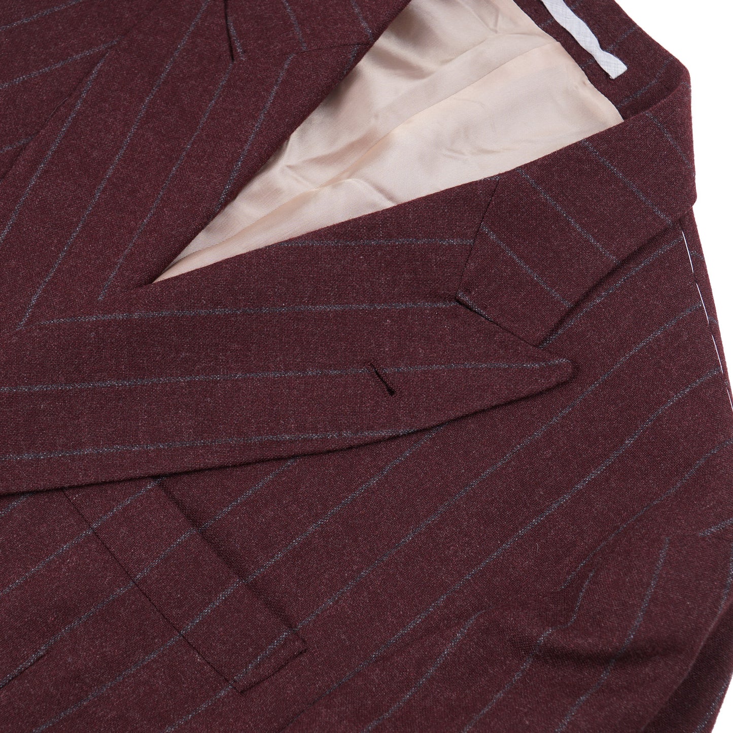 Brunello Cucinelli Burgundy Flannel Sport Coat - Top Shelf Apparel