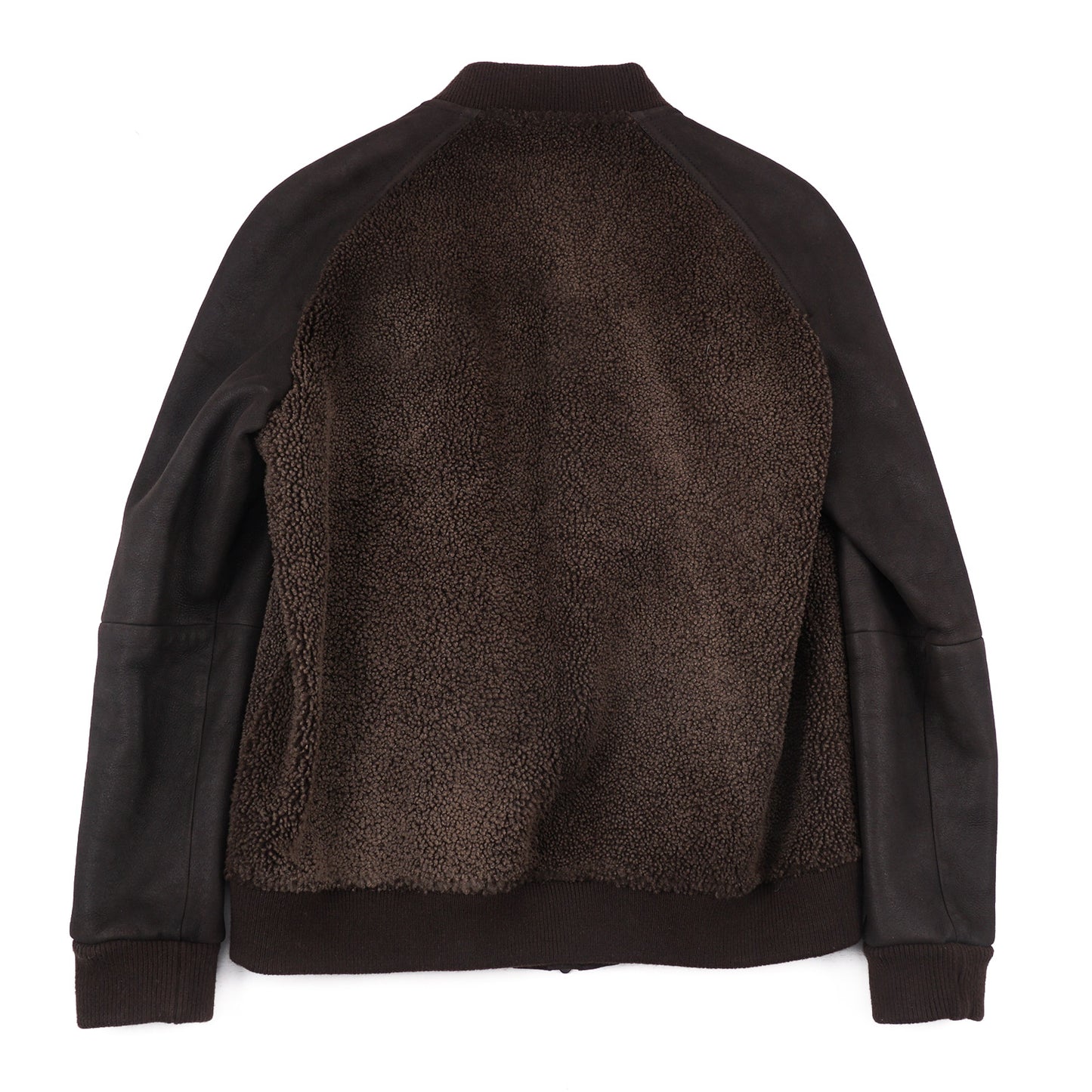 Cesare Attolini Shearling Leather Bomber Jacket - Top Shelf Apparel