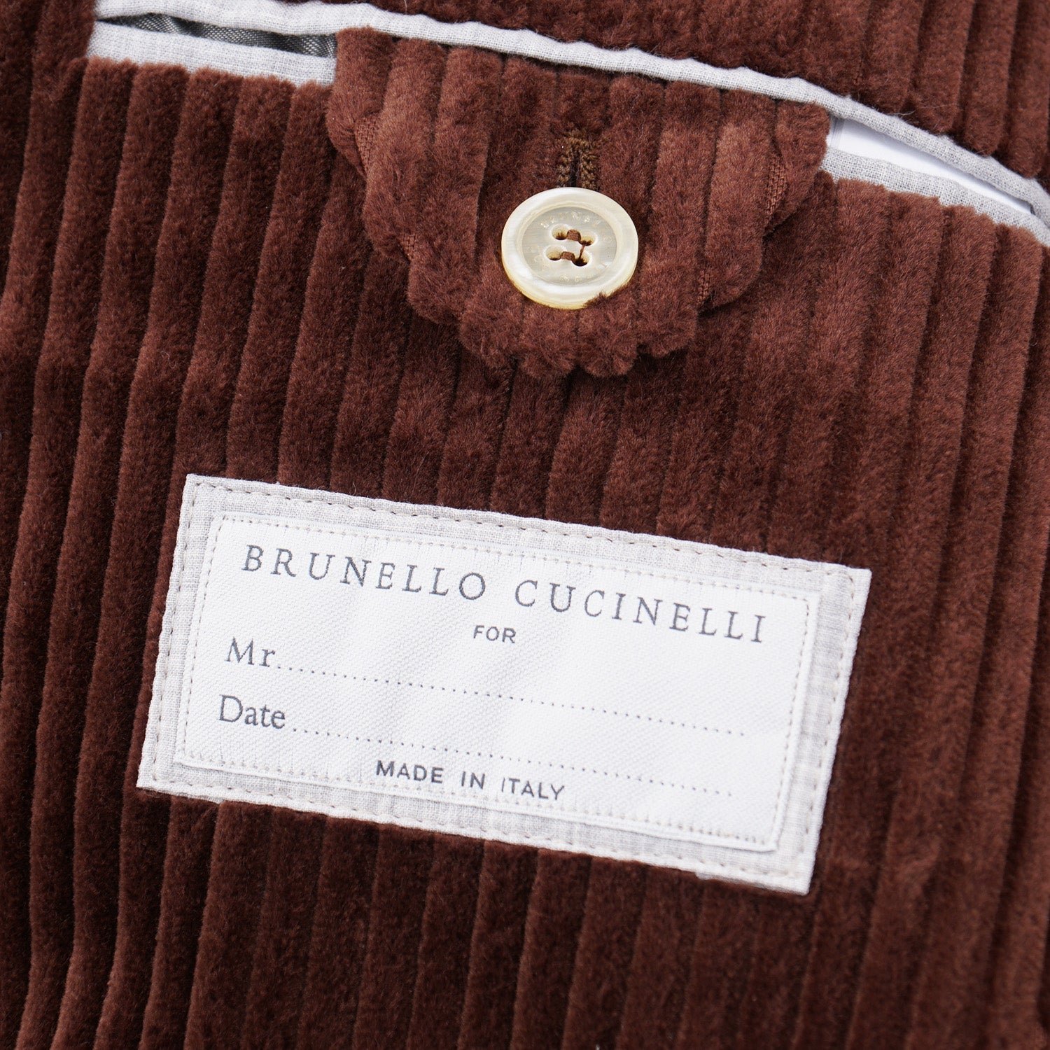 Brunello Cucinelli Corduroy Cotton Blazer - Top Shelf Apparel