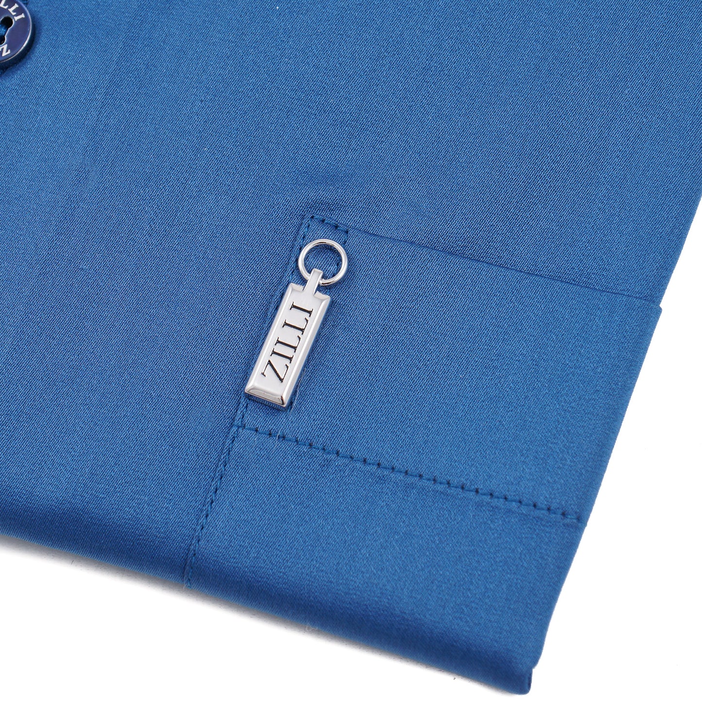 Zilli Cotton Shirt with Metal Emblem - Top Shelf Apparel