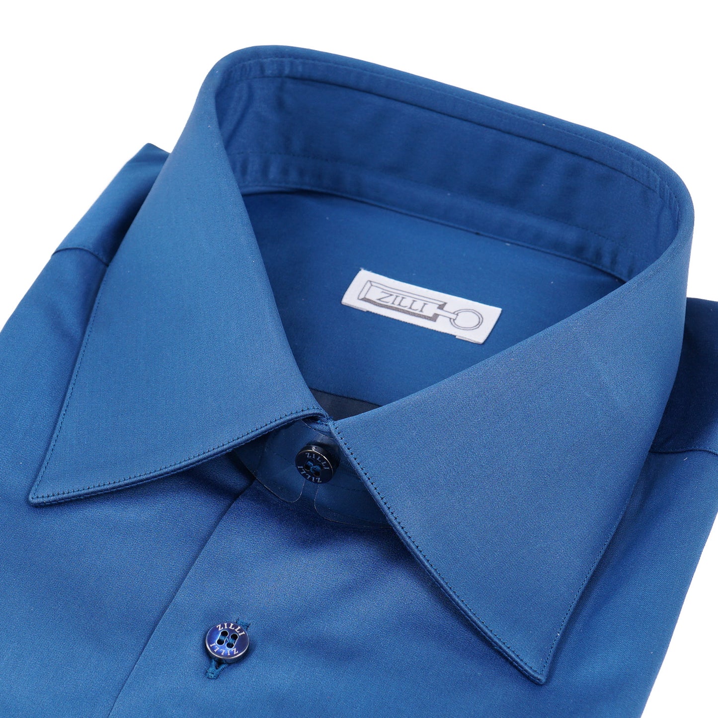 Zilli Cotton Shirt with Metal Emblem - Top Shelf Apparel