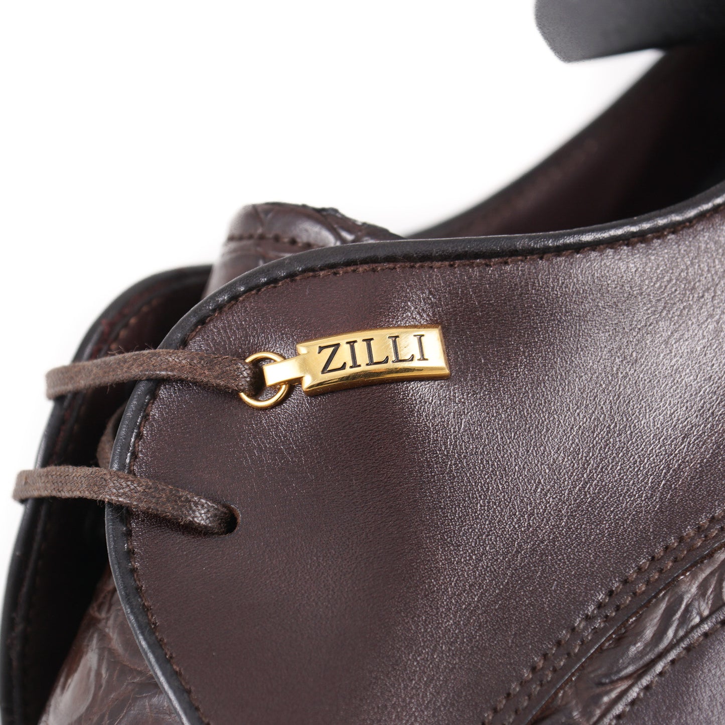 Zilli Crocodile and Calf Leather Derby - Top Shelf Apparel