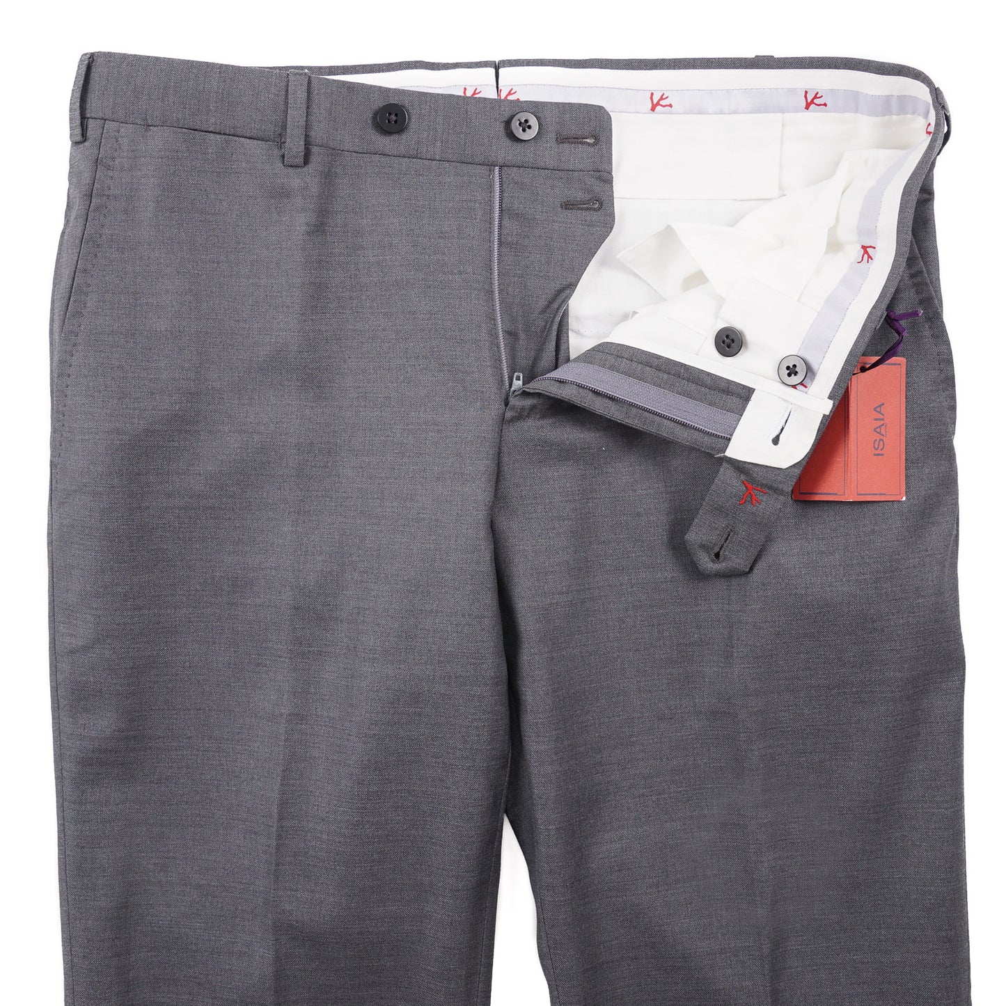 Isaia Slim-Fit Aquaspider 160s Wool Pants - Top Shelf Apparel