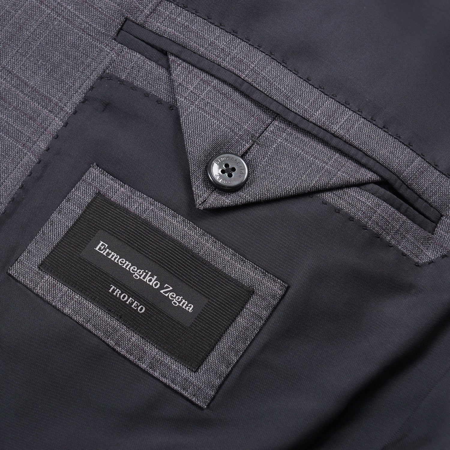 Ermenegildo Zegna Gray Check 'Trofeo' Wool Suit – Top Shelf Apparel