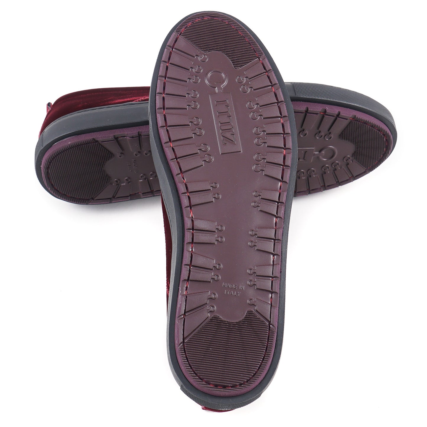 Zilli Velvet Slip-On Sneakers - Top Shelf Apparel