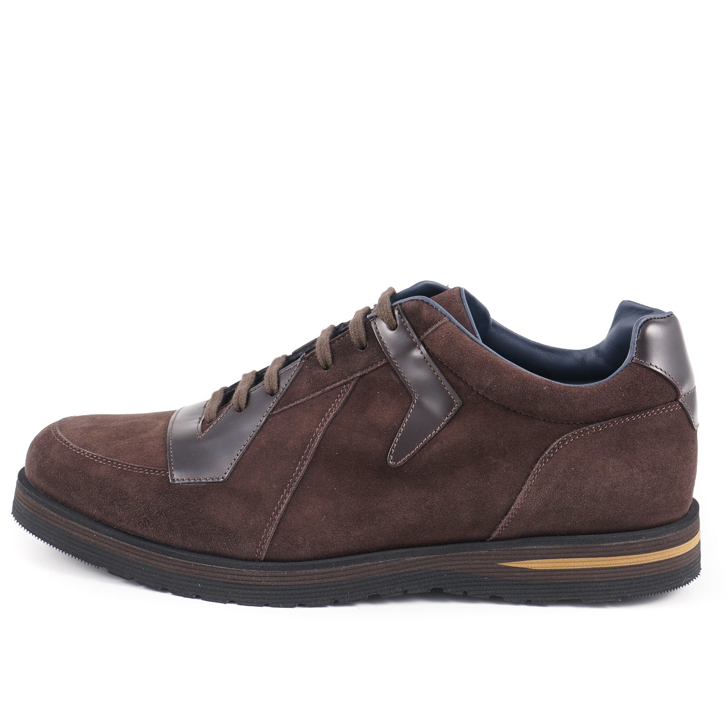 Zilli Calf Suede and Leather Sneakers - Top Shelf Apparel