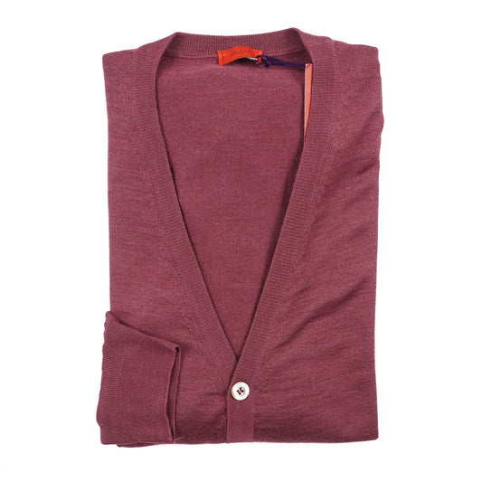 Isaia Superfine Cashmere and Silk Cardigan Sweater - Top Shelf Apparel