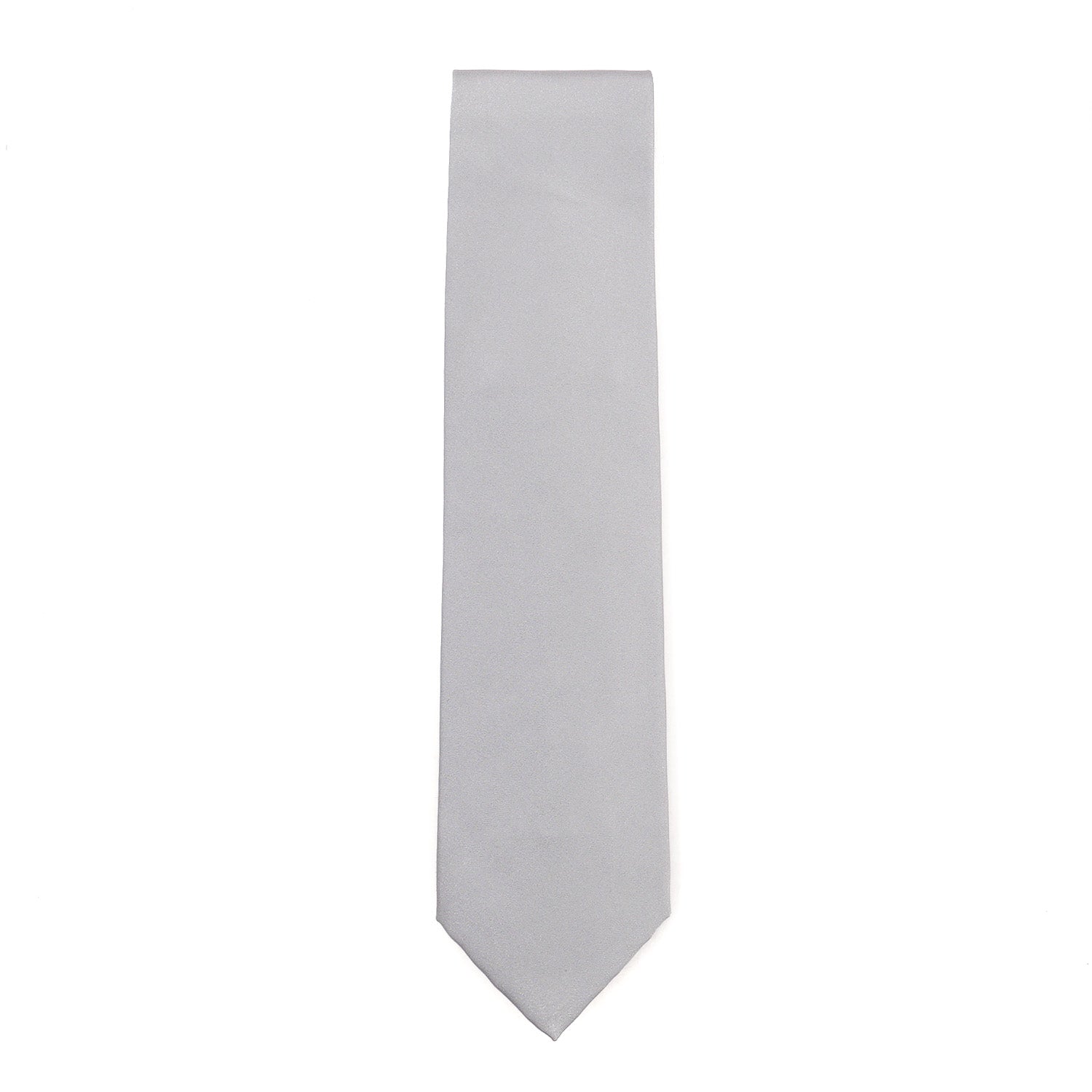 Zilli Solid Satin Silk Tie - Top Shelf Apparel