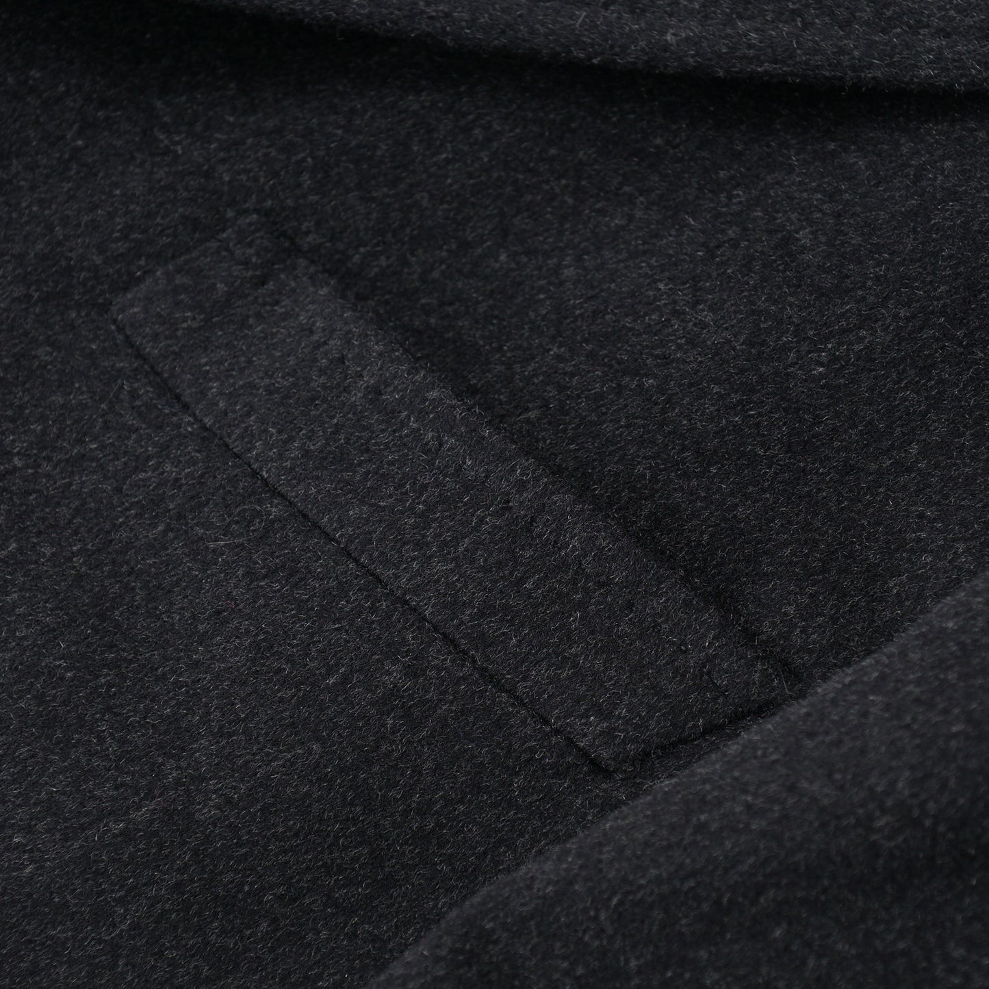 Isaia Charcoal Gray Wool Overcoat - Top Shelf Apparel