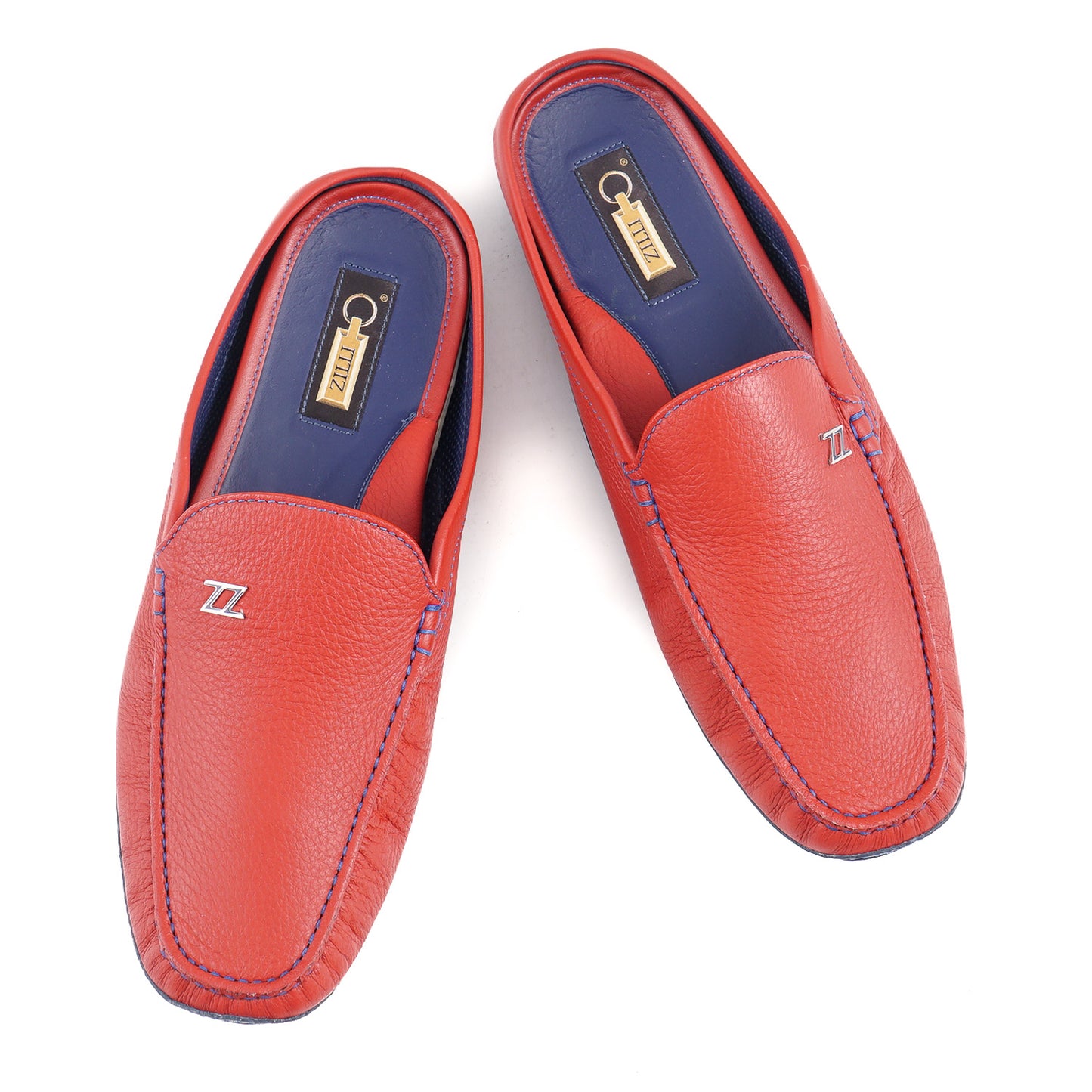 Zilli Soft Calf Leather Slide Loafers - Top Shelf Apparel