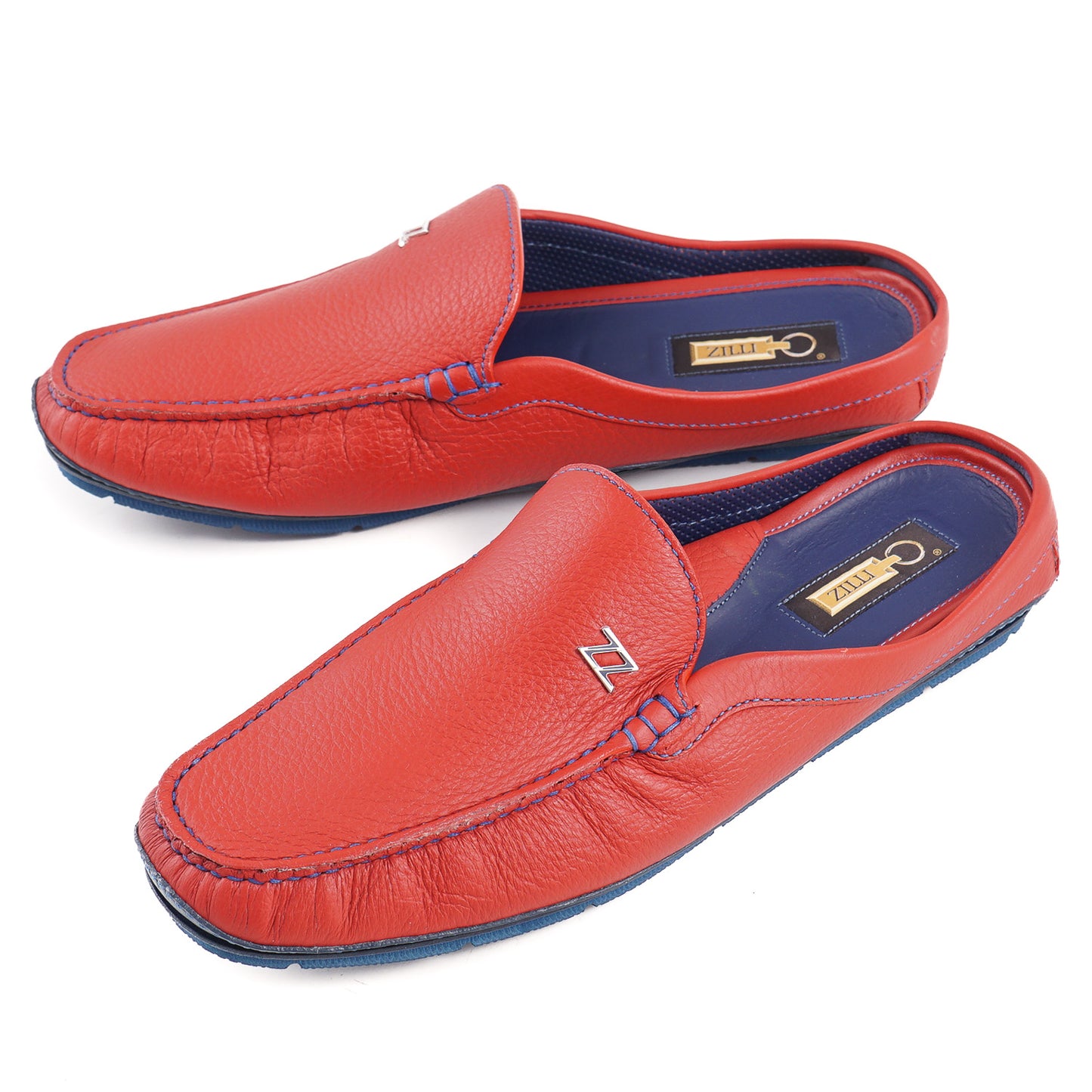 Zilli Soft Calf Leather Slide Loafers - Top Shelf Apparel