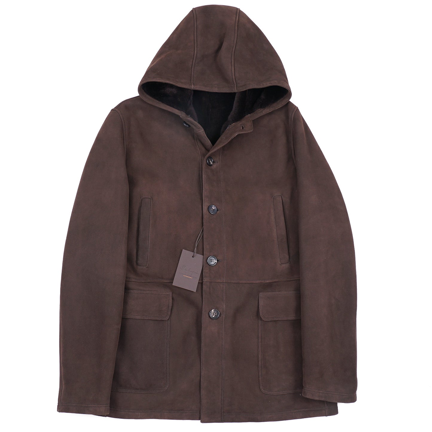 Rifugio Shearling Leather Hooded Parka - Top Shelf Apparel