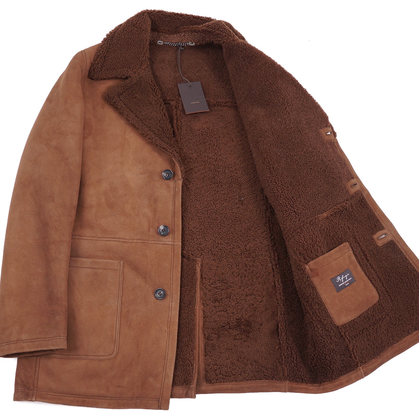 Rifugio Shearling Leather Mountain Coat - Top Shelf Apparel