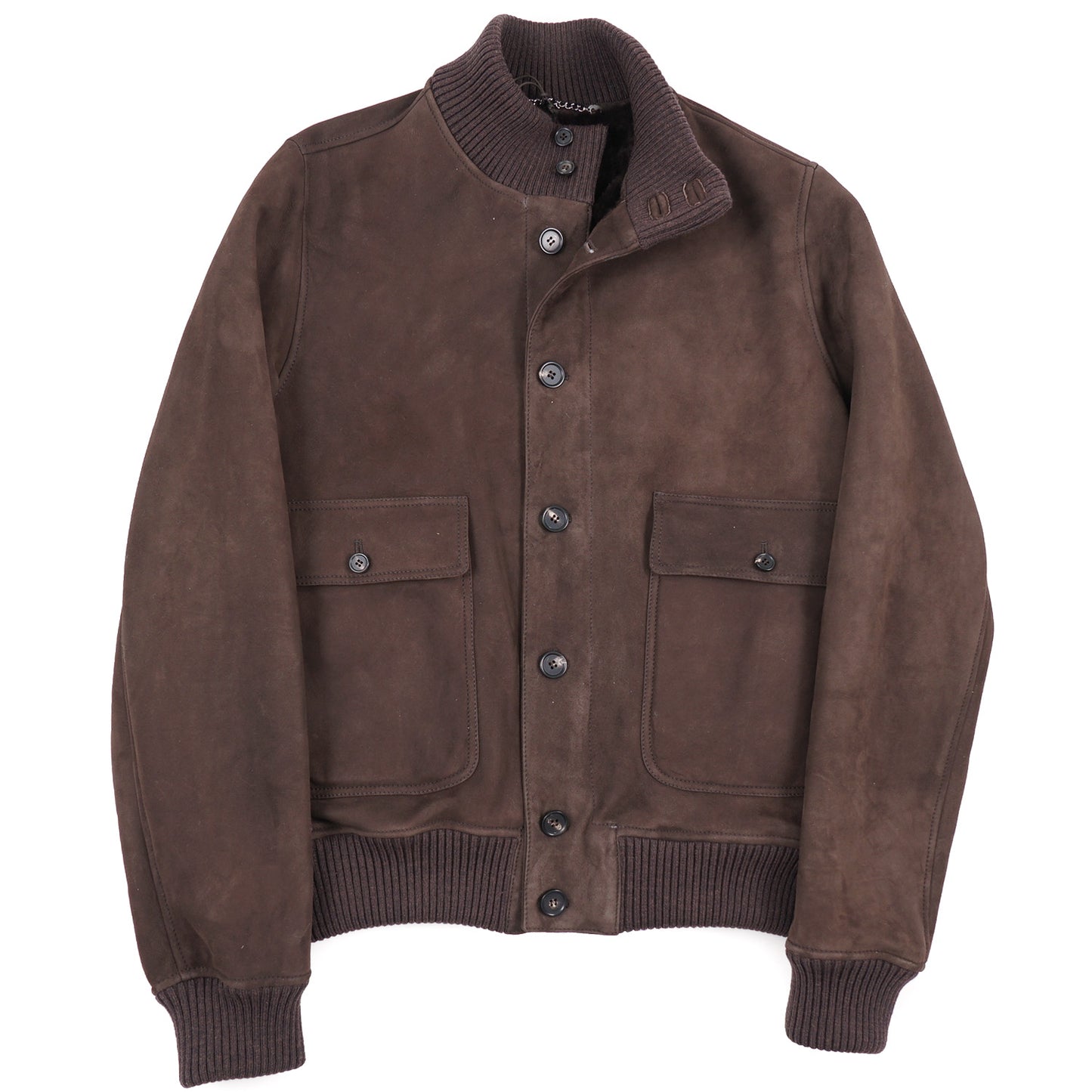 Rifugio Shearling Leather Bomber Jacket - Top Shelf Apparel