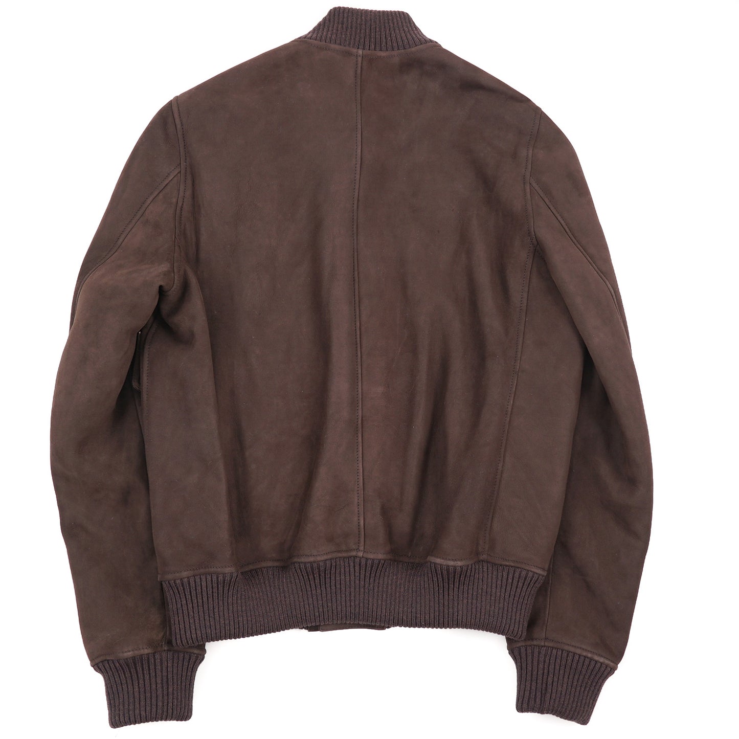 Rifugio Shearling Leather Bomber Jacket - Top Shelf Apparel