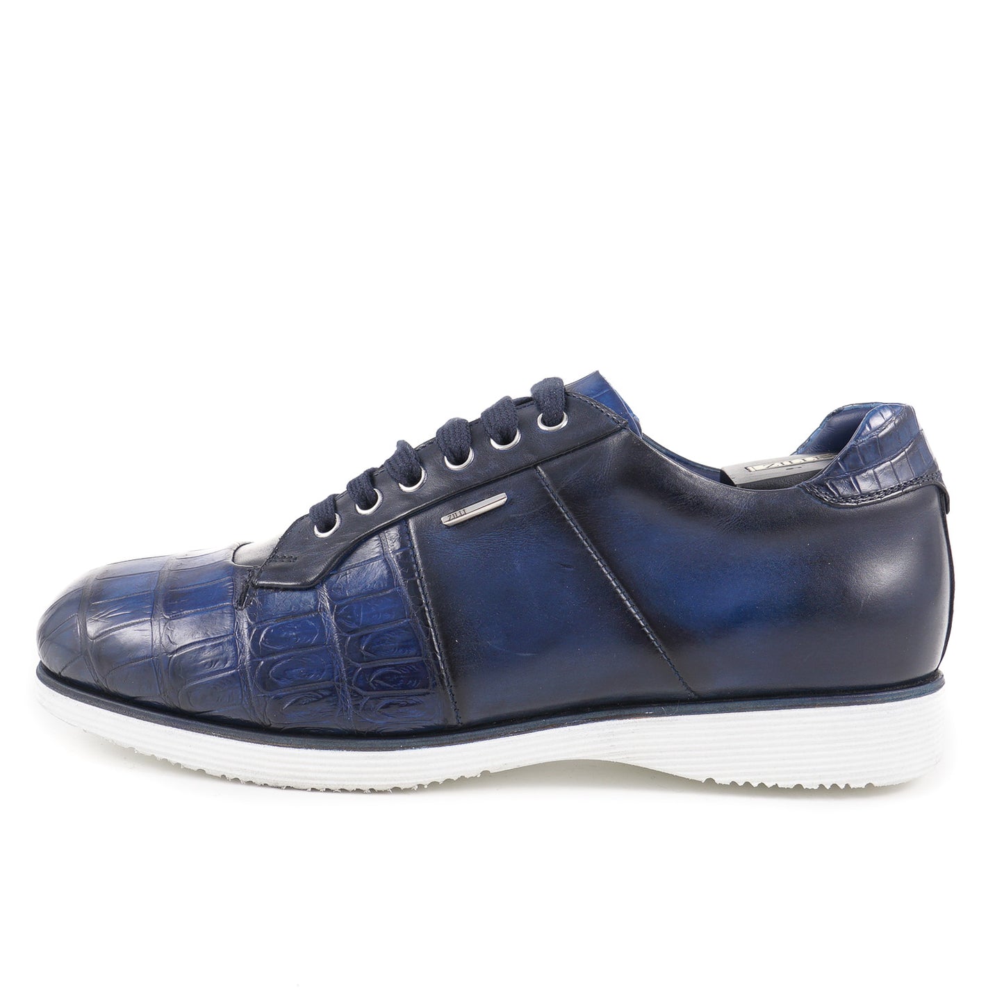 Zilli Crocodile and Calf Leather Sneakers - Top Shelf Apparel