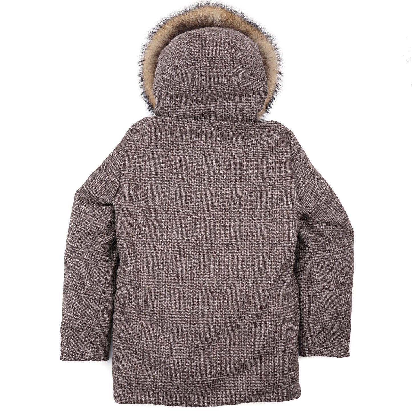 Rifugio Down-Filled Wool Parka with Fur Hood - Top Shelf Apparel