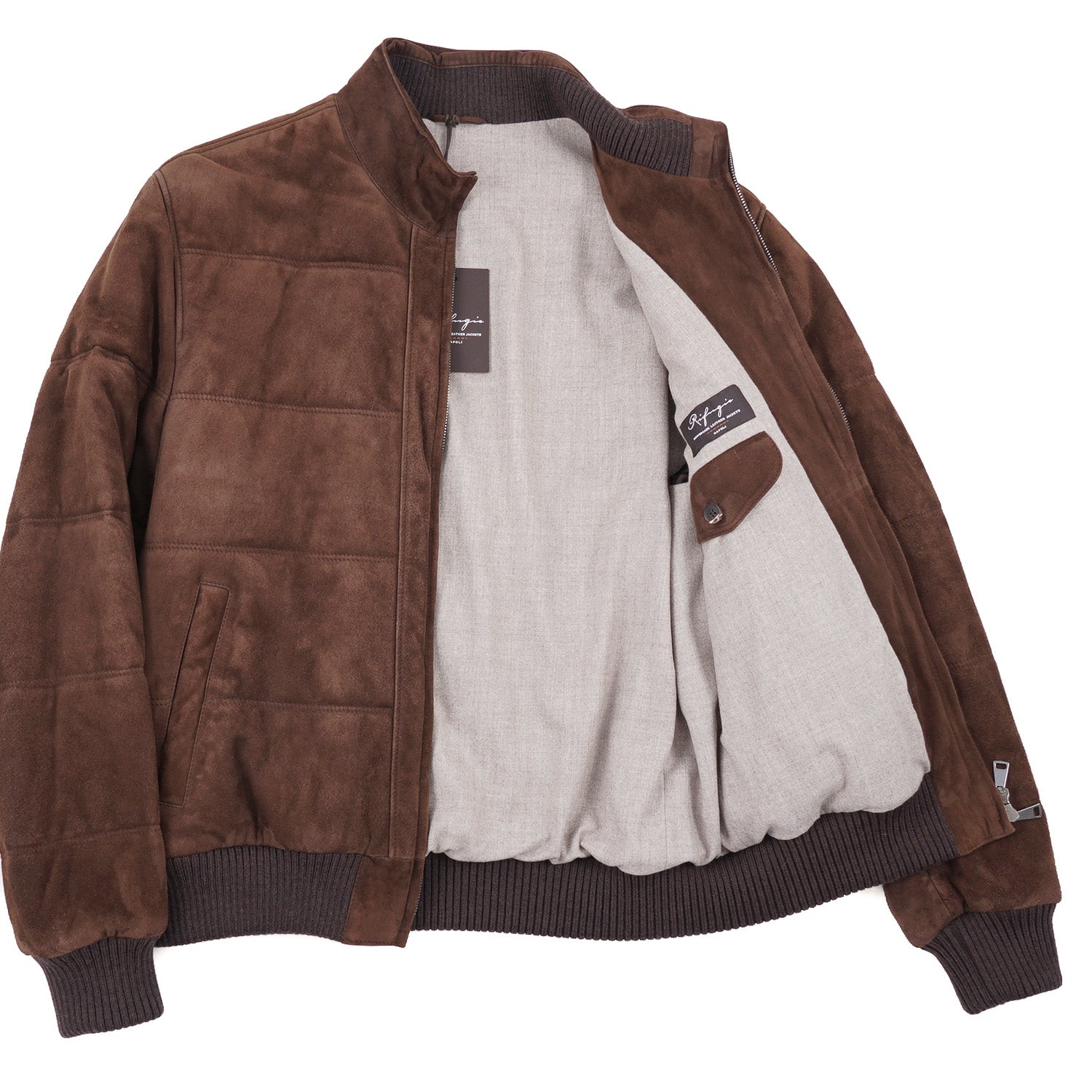 Quilted suede top on sale jacket