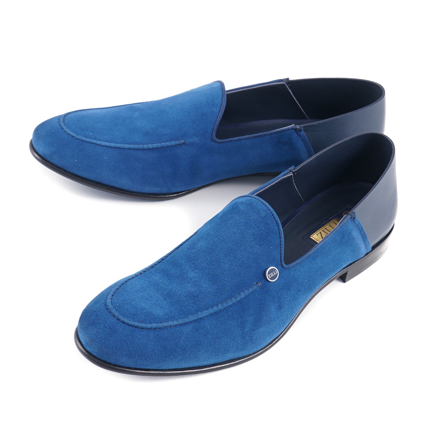 Zilli Nappa Suede and Calf Leather Loafers - Top Shelf Apparel