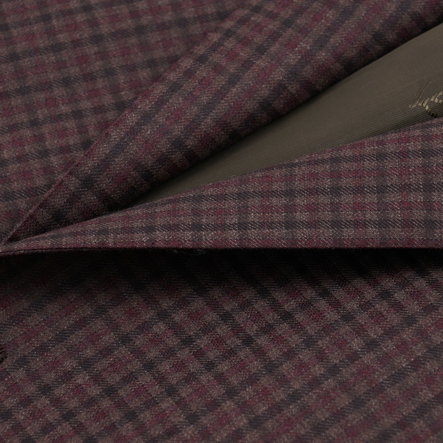 Isaia Damier Check Wool Sport Coat - Top Shelf Apparel