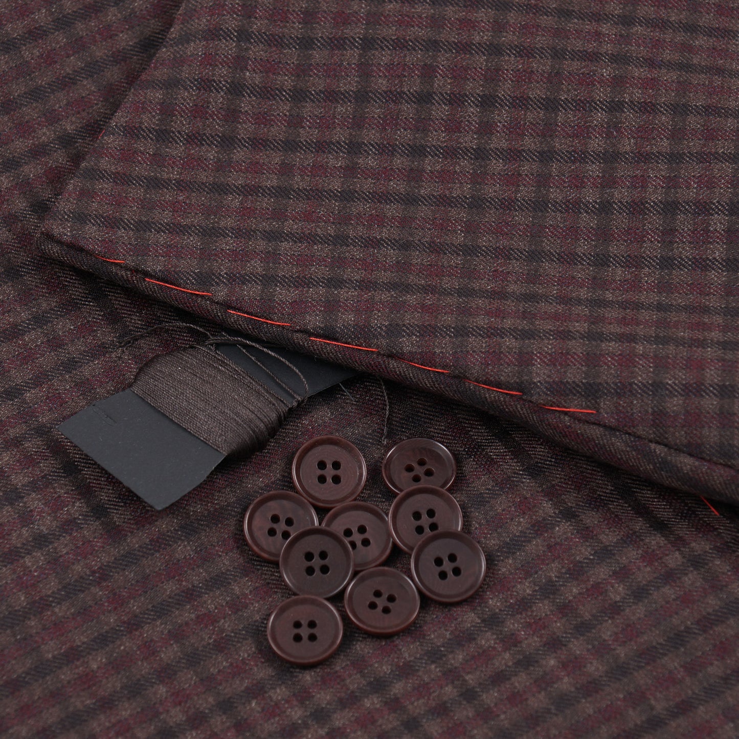 Isaia Damier Check Wool Sport Coat - Top Shelf Apparel