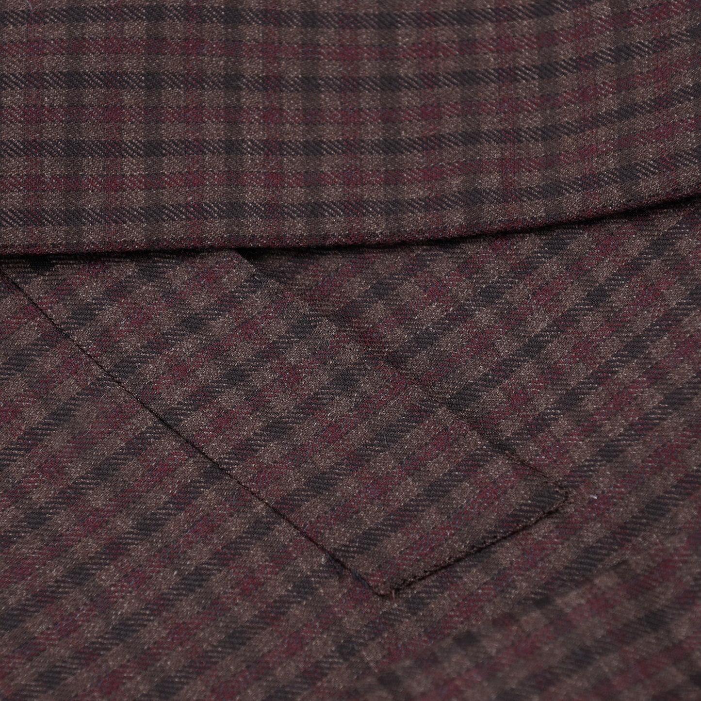 Isaia Damier Check Wool Sport Coat - Top Shelf Apparel