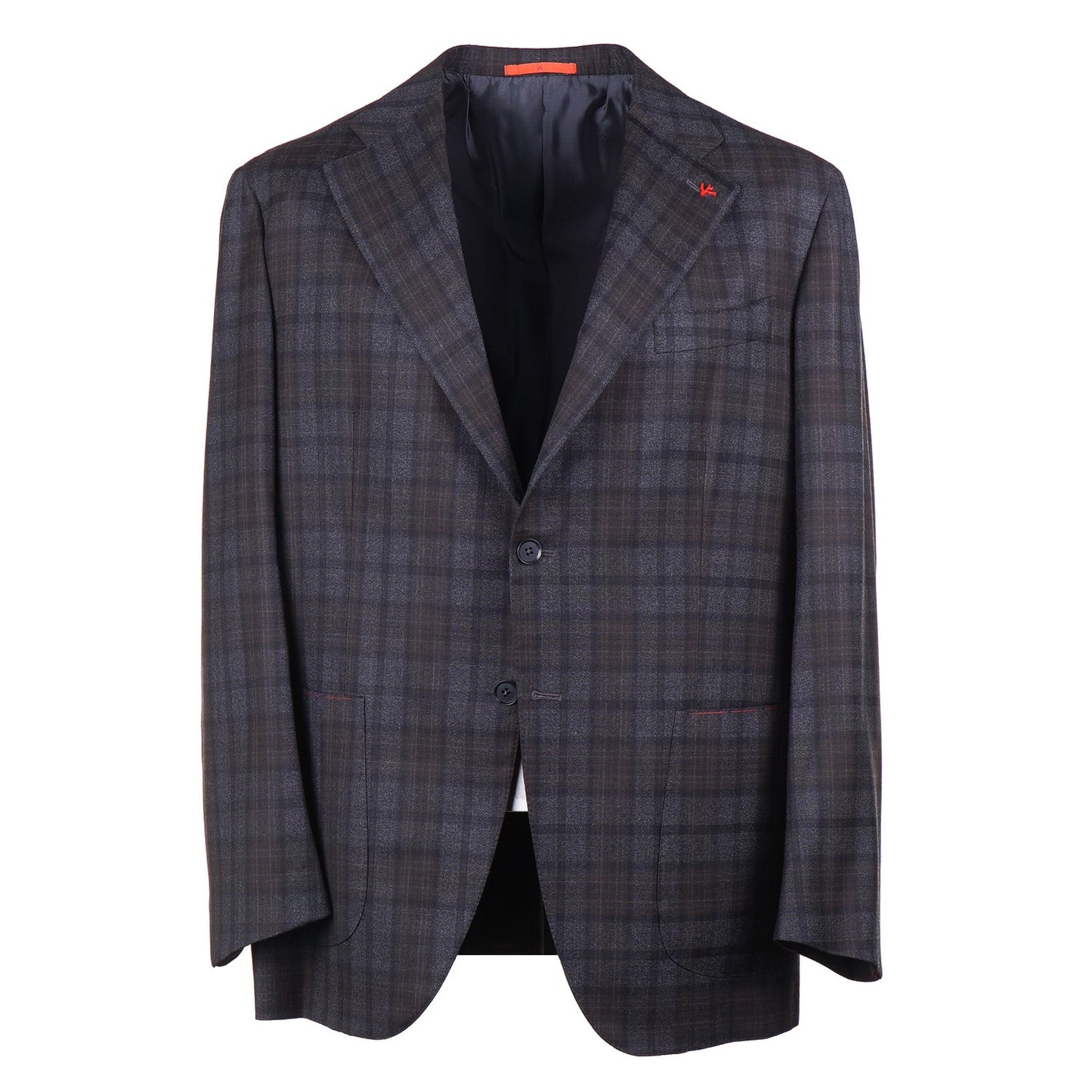 Isaia Shadow Check Wool Sport Coat - Top Shelf Apparel