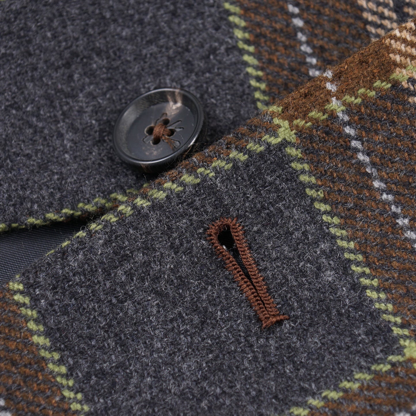 Isaia Tartan Cashmere and Wool Sport Coat - Top Shelf Apparel