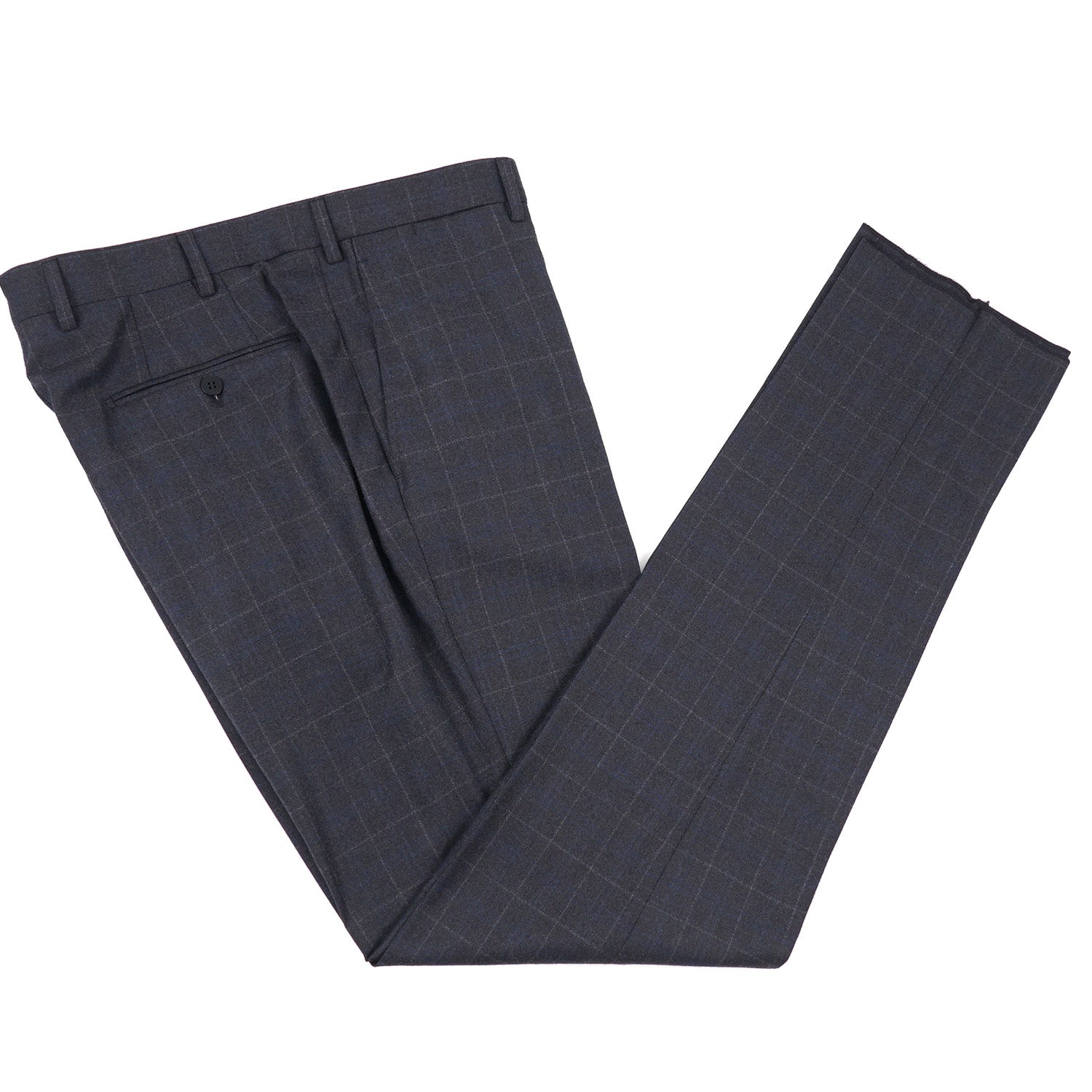 Isaia Extra-Slim Lightweight Flannel Suit - Top Shelf Apparel