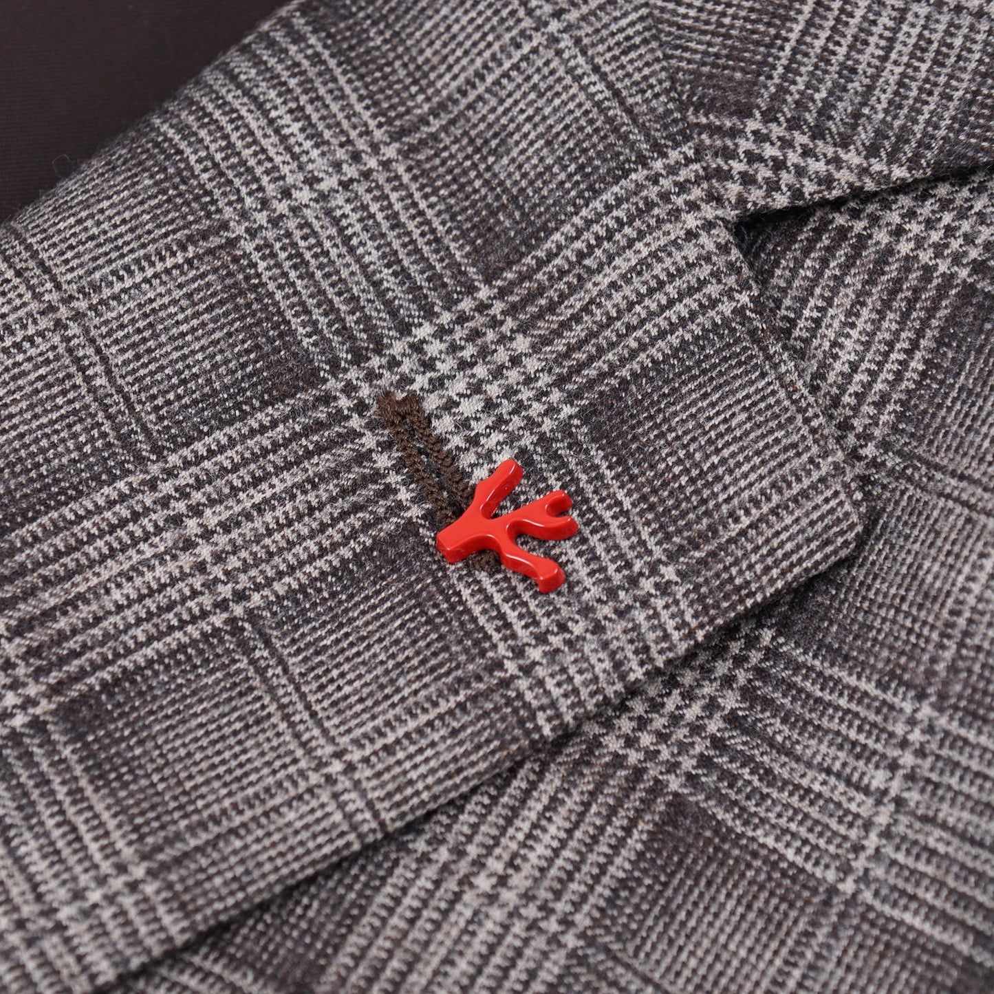 Isaia Slim-Fit Shadow Check Wool Suit - Top Shelf Apparel