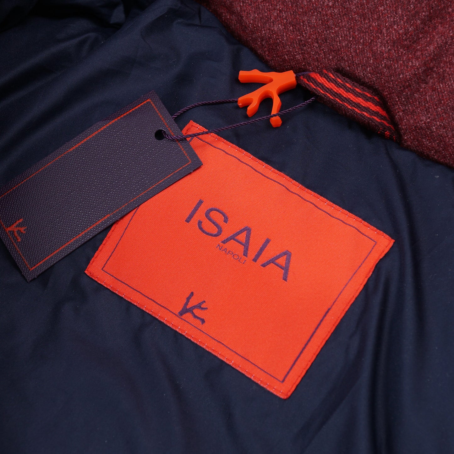 Isaia Flannel Wool Down Parka - Top Shelf Apparel
