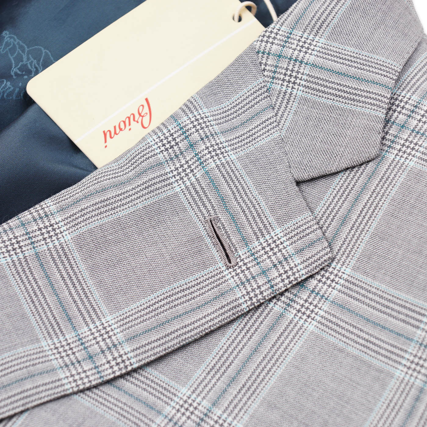 Gray hotsell check coat