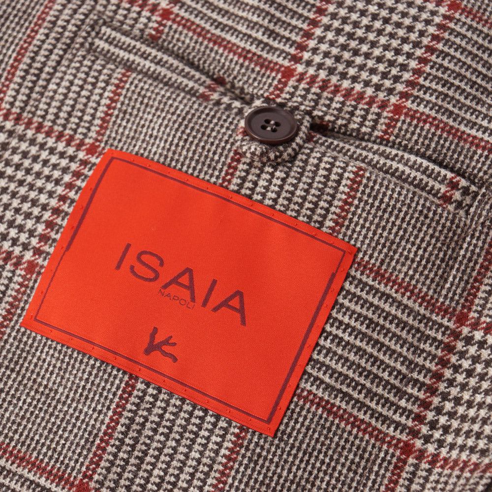Isaia 'Tenero' Glen Plaid Wool-Cashmere Sport Coat - Top Shelf Apparel