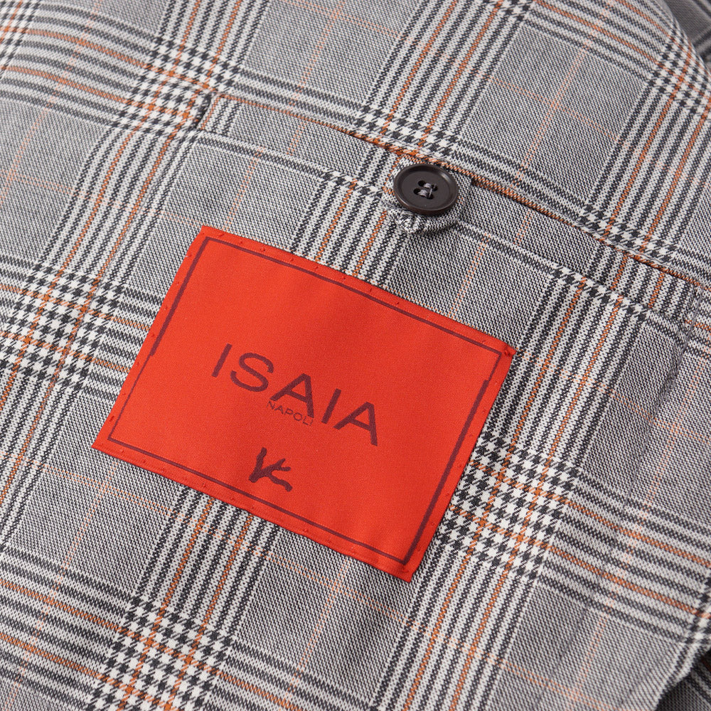 Isaia Slim-Fit Glen Plaid Wool Sport Coat - Top Shelf Apparel