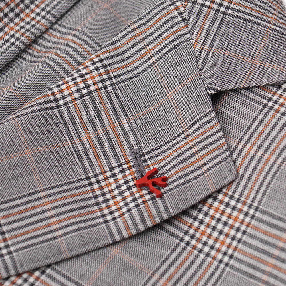 Isaia Slim-Fit Glen Plaid Wool Sport Coat - Top Shelf Apparel