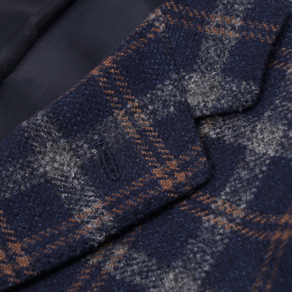 Sartoria Partenopea Layered Check Wool Sport Coat - Top Shelf Apparel