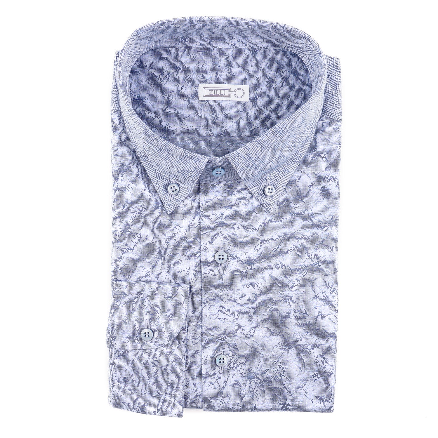 Zilli Tailored-Fit Jersey Cotton Shirt - Top Shelf Apparel