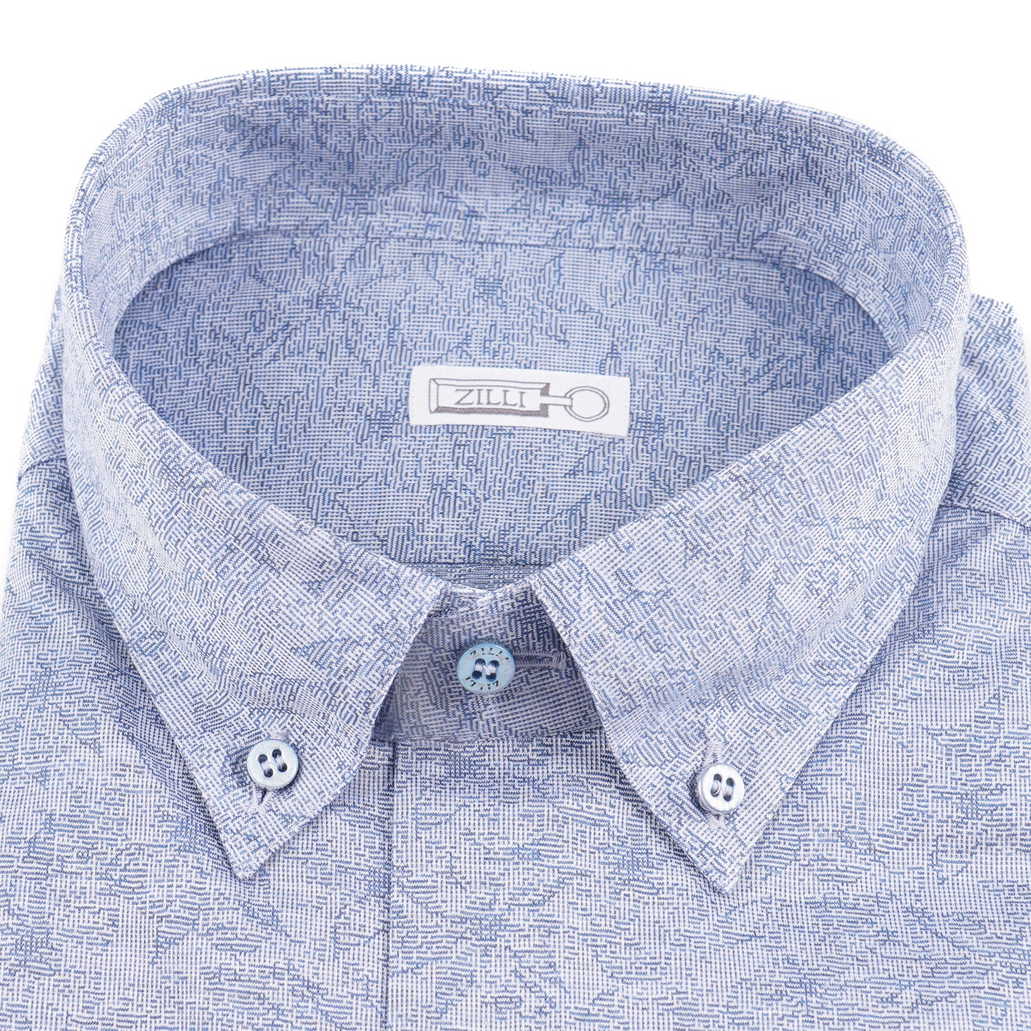 Zilli Tailored-Fit Jersey Cotton Shirt - Top Shelf Apparel