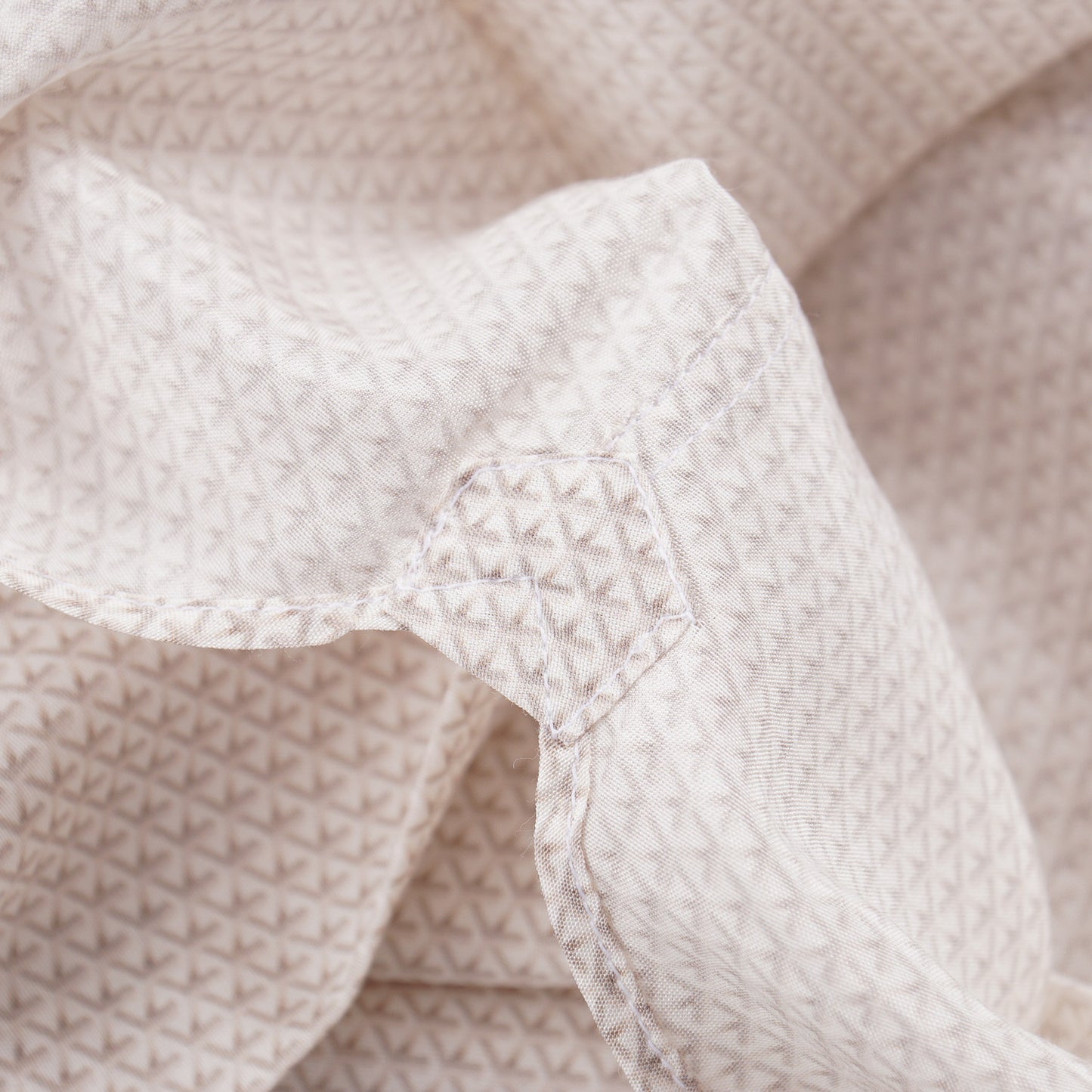 Zilli Silk and Cotton Shirt with Geometric Print - Top Shelf Apparel