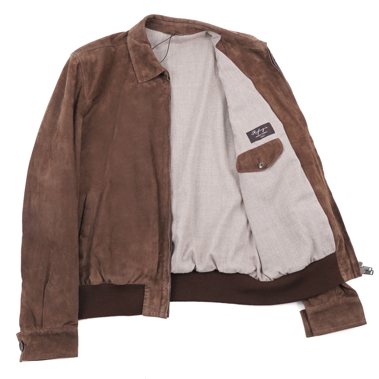 Rifugio Wool-Lined Suede Aviator Jacket - Top Shelf Apparel