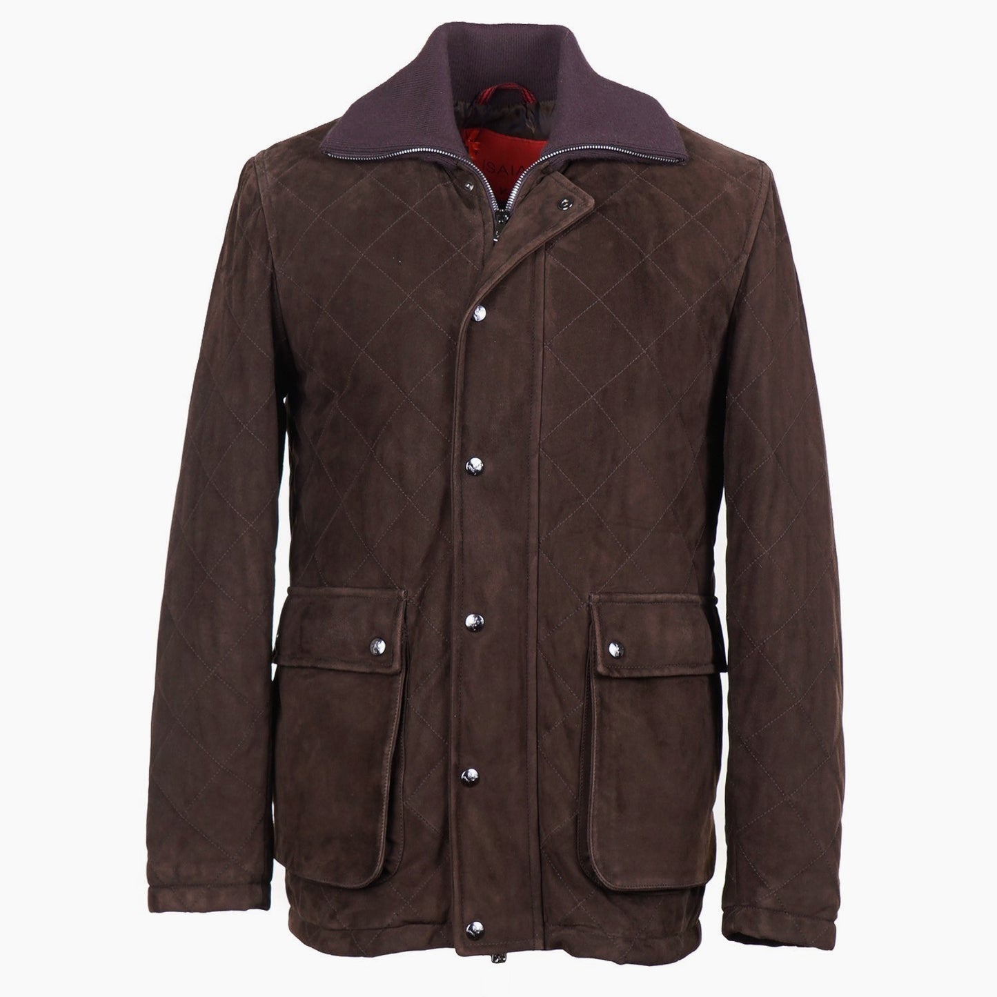 Isaia Quilted Suede Hunting Jacket - Top Shelf Apparel