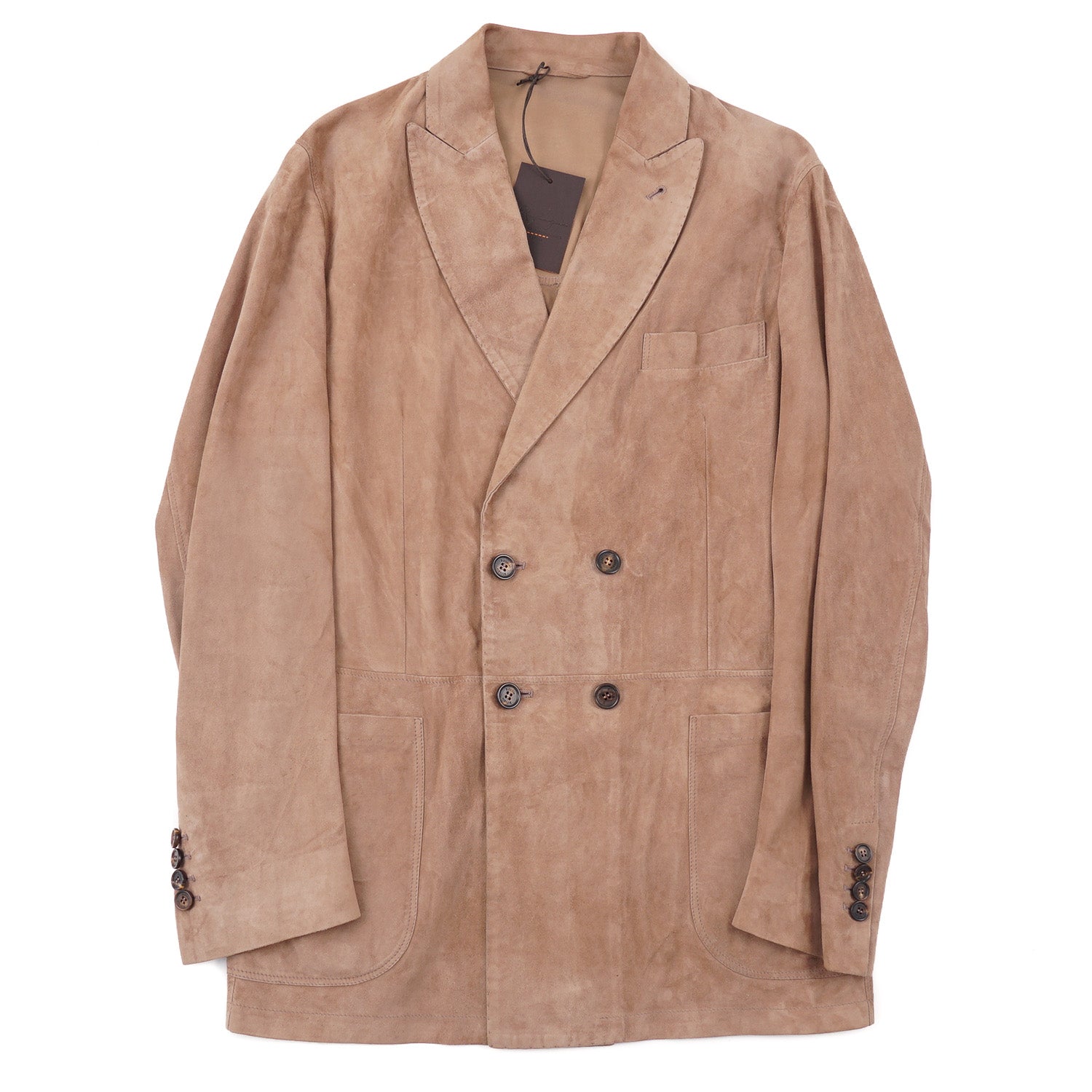 Rifugio Unlined Lambskin Suede Blazer - Top Shelf Apparel