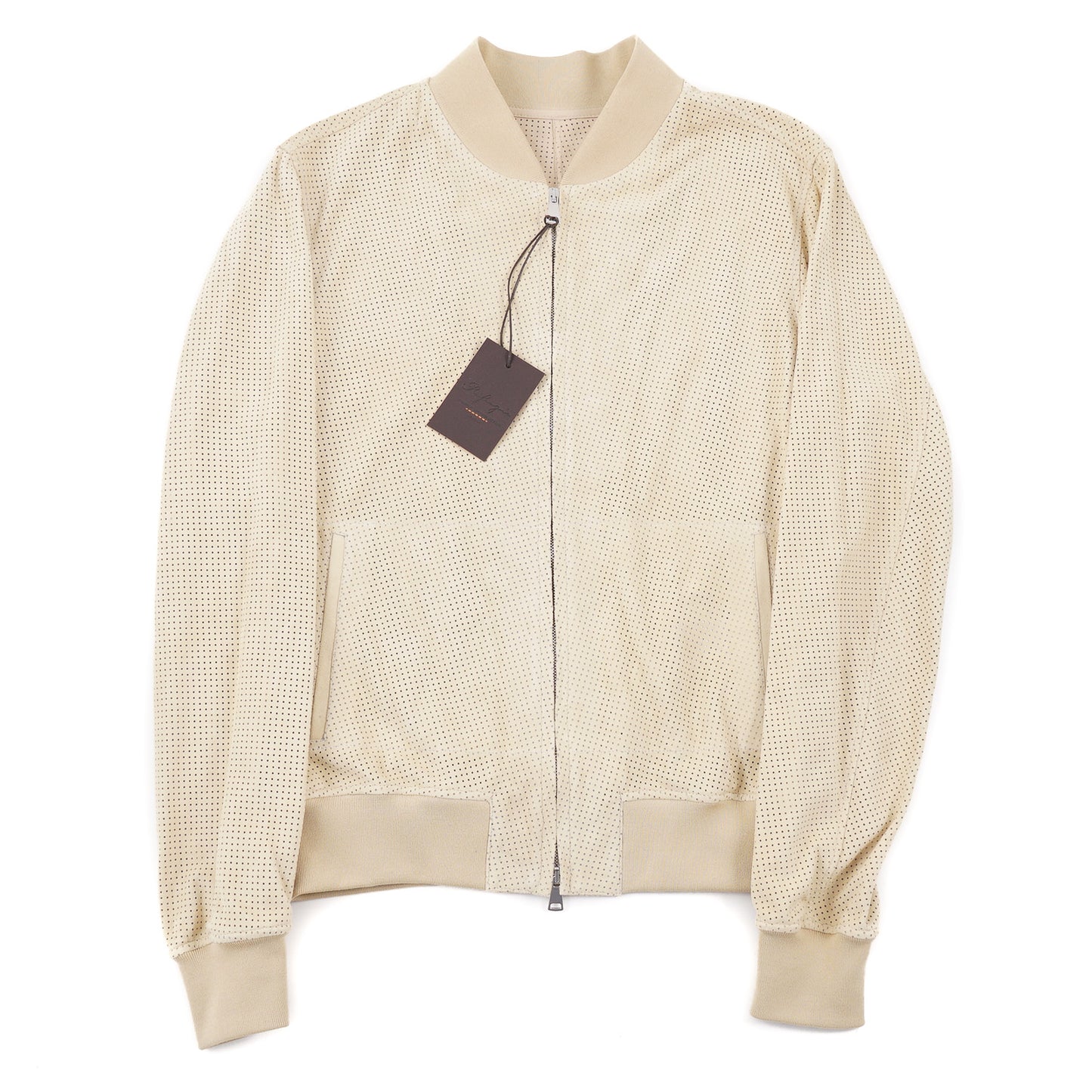 Rifugio Perforated Suede Bomber Jacket - Top Shelf Apparel