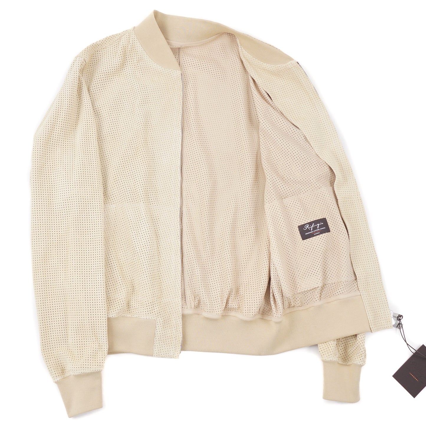 Rifugio Perforated Suede Bomber Jacket - Top Shelf Apparel