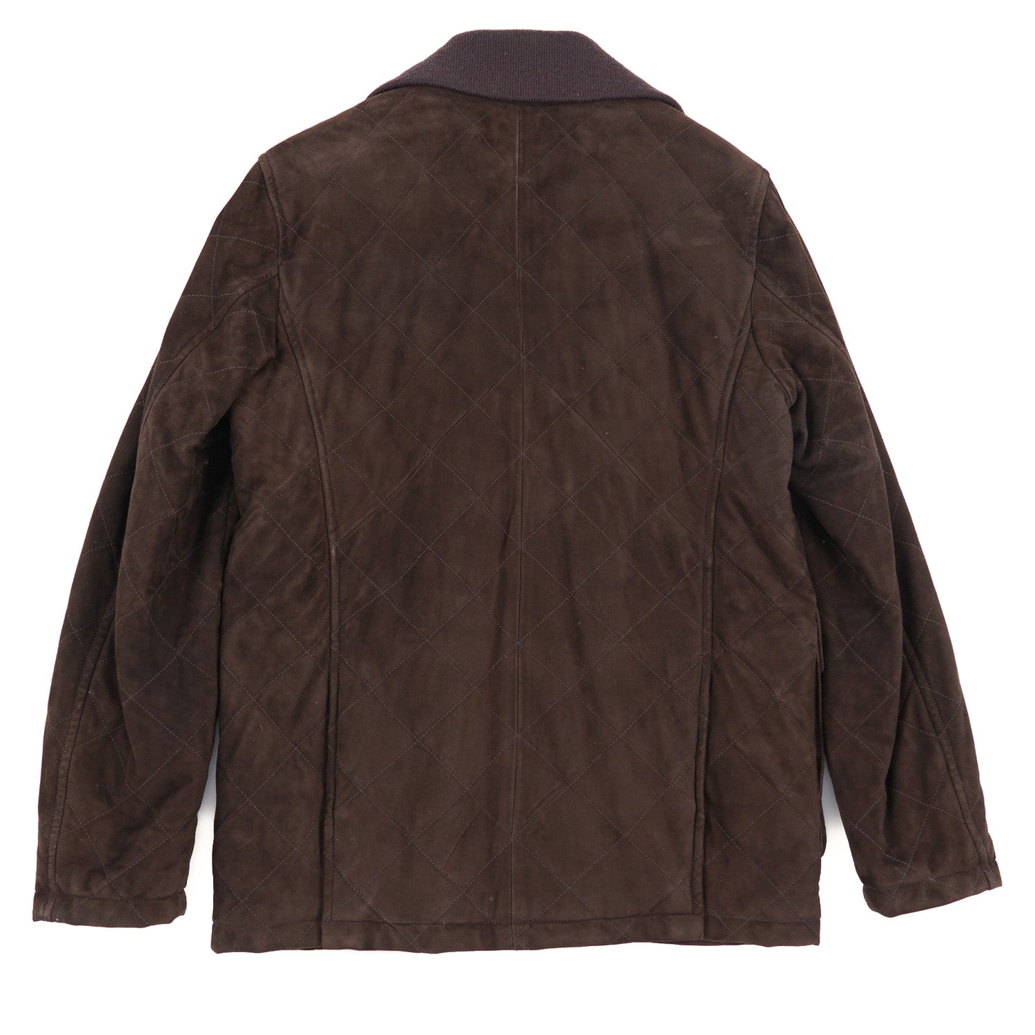 Isaia Quilted Suede Hunting Jacket - Top Shelf Apparel
