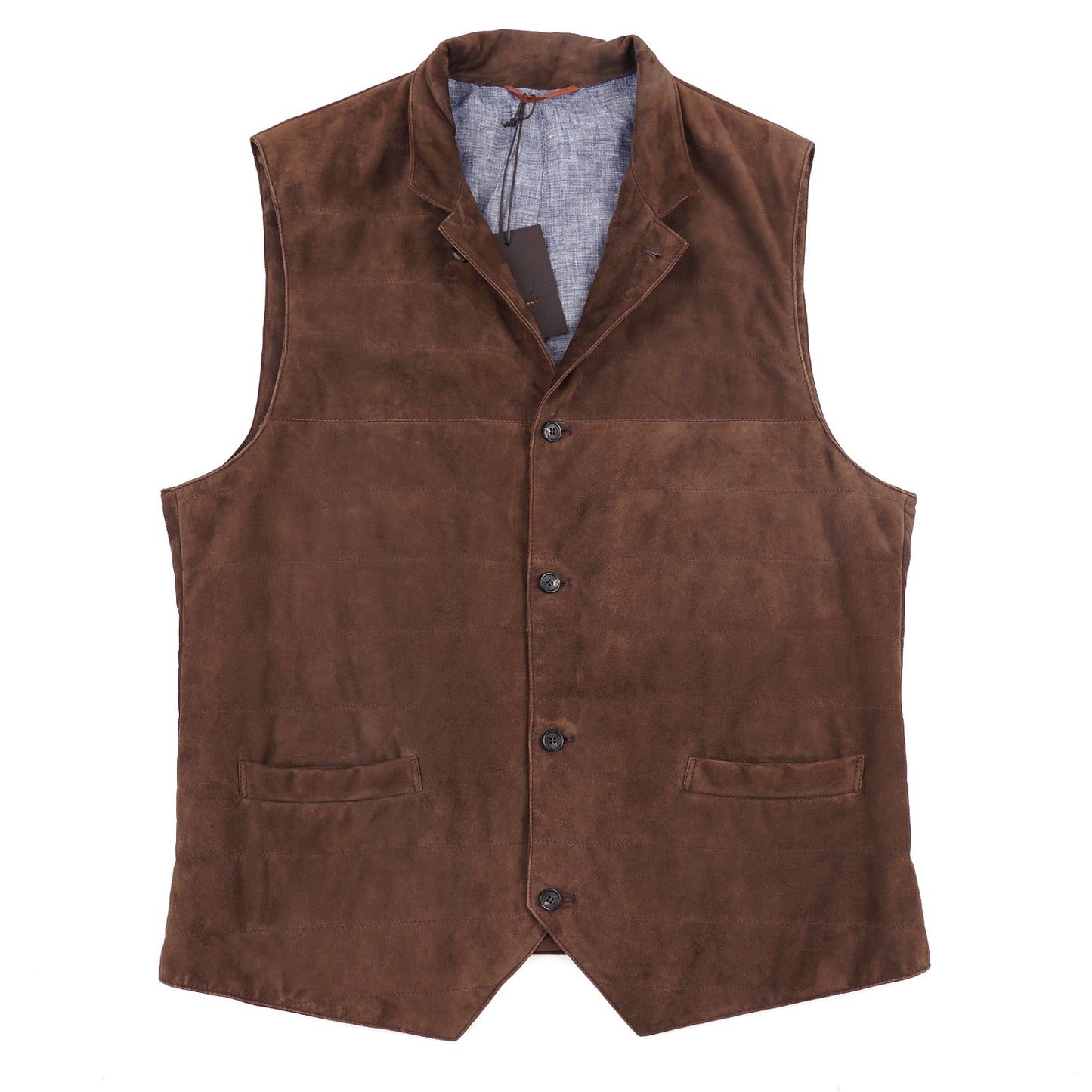 Rifugio Nappa Lambskin Suede Vest - Top Shelf Apparel